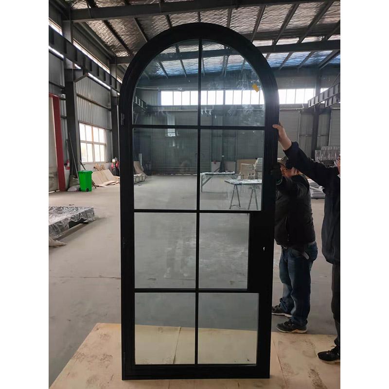 arched interior french doors